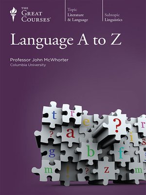 cover image of Language A to Z